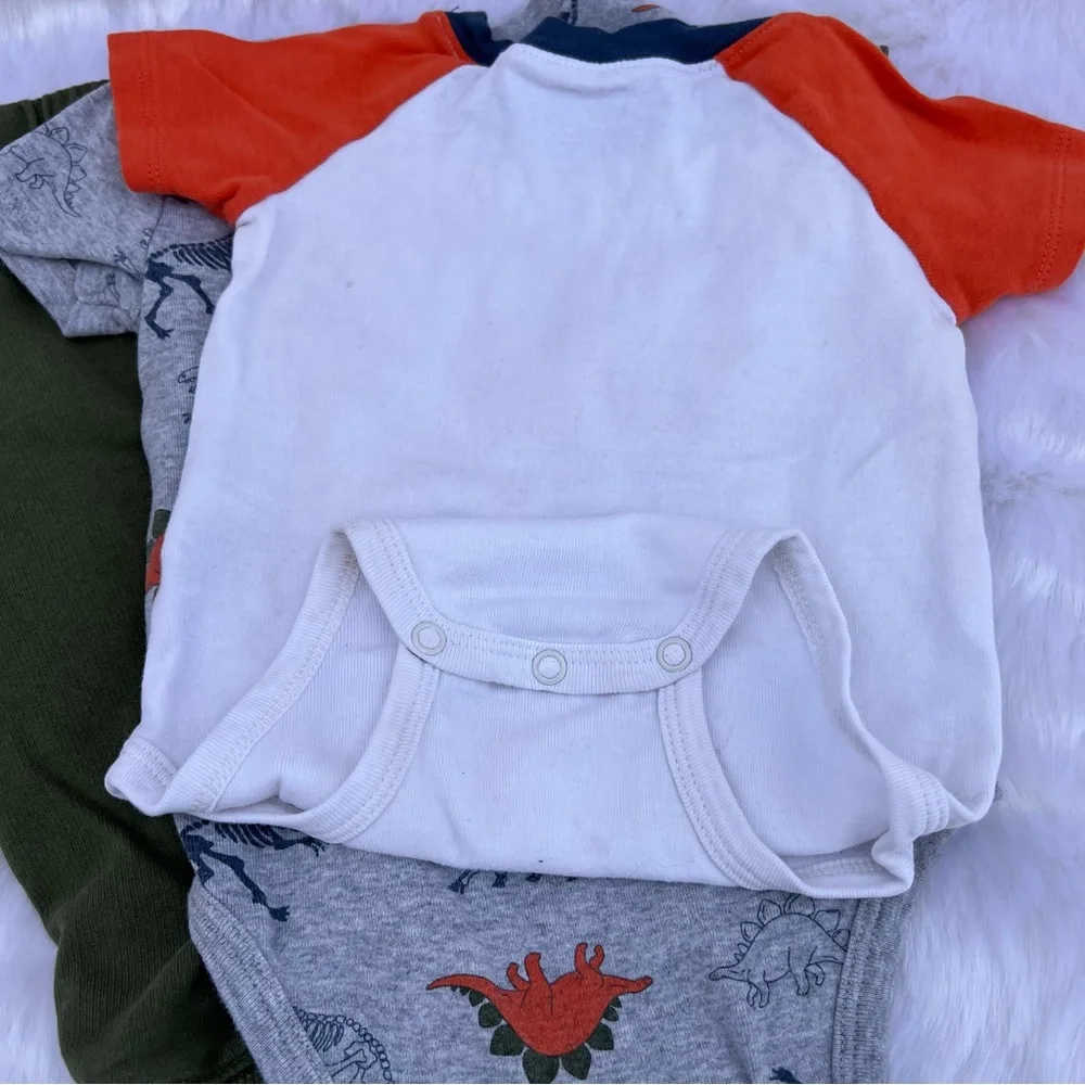 Carter's Kids' 3 Piece  Dinosaur Size‎ 12 Months
